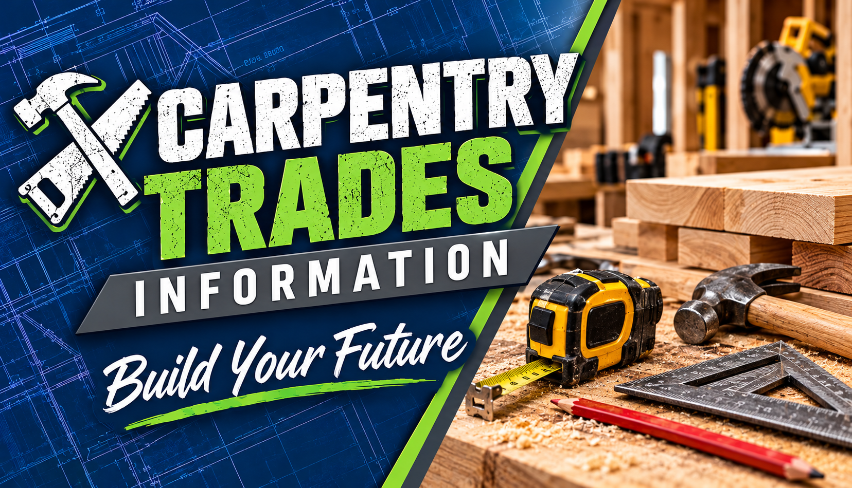 Carpentry Trades Information Poster